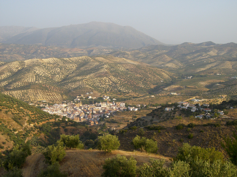 Algarinejo Granada Landscape Andalucia
