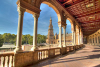 Sevilla Andalucia plaza de España
