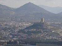 View of Alcaudete Jaen Andalucia