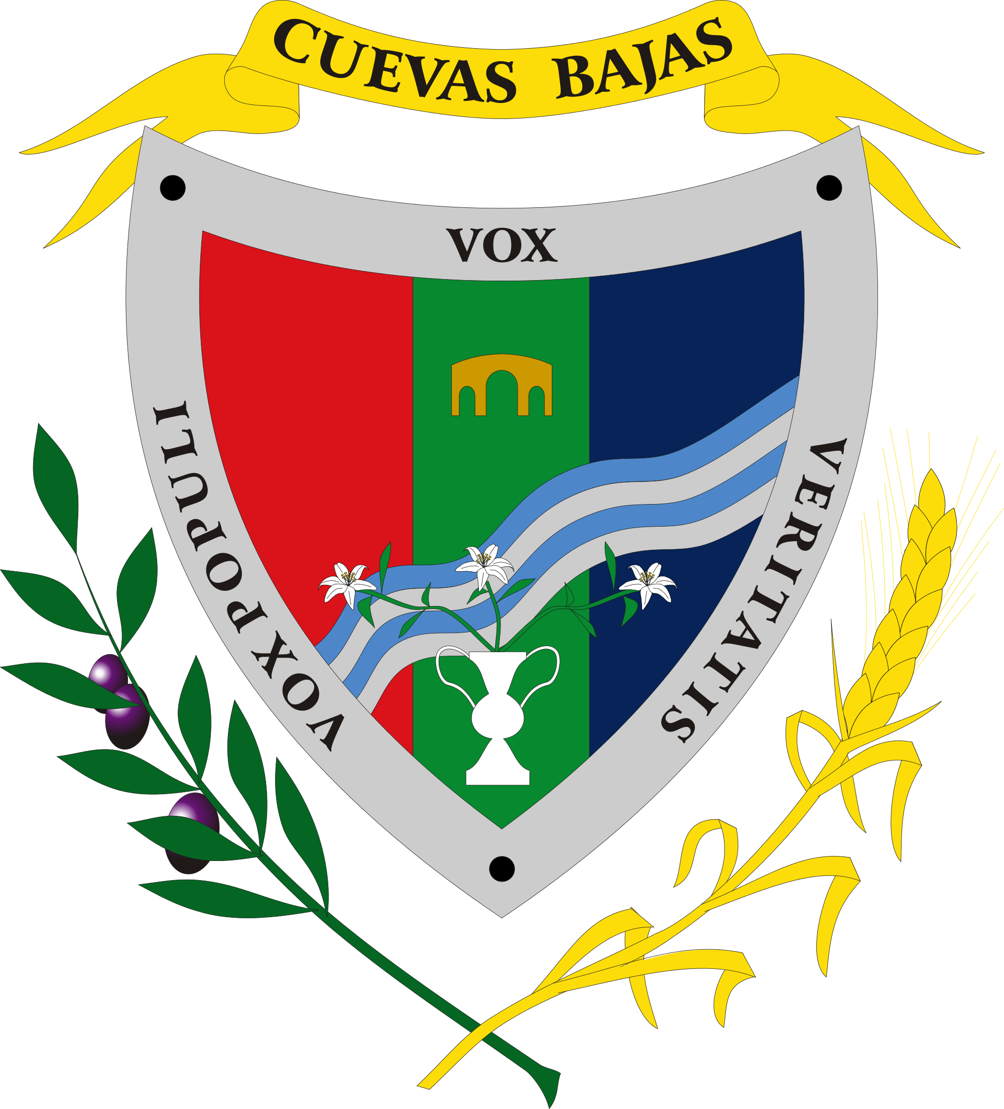 Escudo Cuevas Bajas Coat of Arms Andalucia Escudo Cuevas Bajas Coat of Arms Andalucia