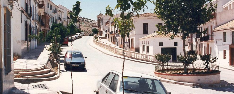 Cuevas Bajas street Malaga Andalucia Cuevas Bajas street Malaga Andalucia