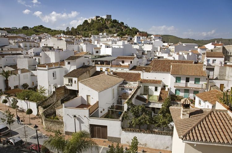 Guaro town Malaga Andalucia