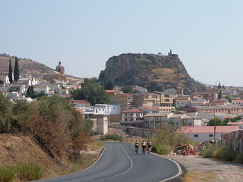 Illora landscape Granada Andalucia Illora landscape Granada Andalucia