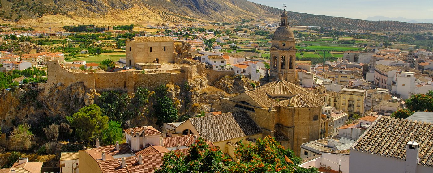 Loja landscape Granada Andalucia