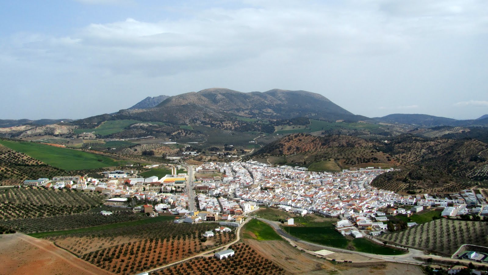 Pruna landscape Sevilla Andalucia