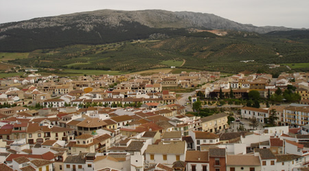 Villanueva del Trabuco Town Malaga Andalucia Villanueva del Trabuco Town Malaga Andalucia