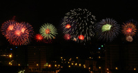 La Puebla de Cazalla fireworks Sevilla Andalucia